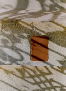 Laperruque Leather Neck Pouch