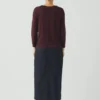 Lia Cotton Boat Neck Tee