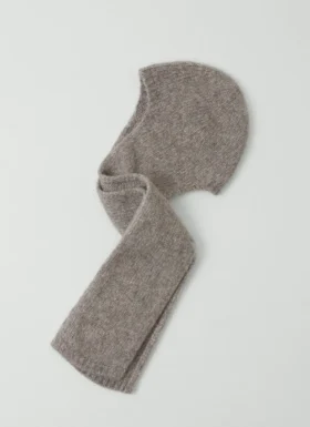 Lofty Alpaca Hooded Scarf