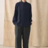 Loop Button Linen Shirt