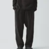 Loopback Jersey Pleated Pants