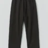 Loopback Jersey Pleated Pants