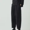 Minako Check Cotton Cashmere Pants