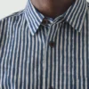 Natural Dye Stripe Cotton Shirt