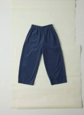 Organic Cord Barrel Leg Pants