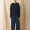 Organic Cotton Linen Easy Sweater