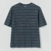 Overdyed Stripe Organic Cotton Tee
