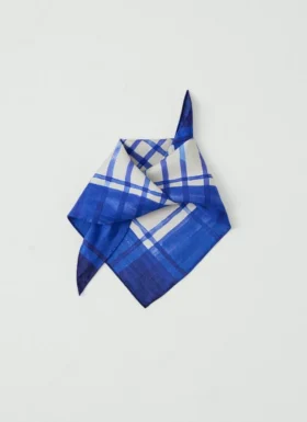 Painted Table Cloth Silk Bandana