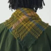 Pantry Check Boiled Wool Scarf