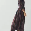 Pantry Stripe Cotton Wrap Dress