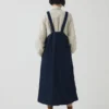 Patch Pocket Denim Dungaree Dress