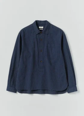 Railroad Stripe Cotton Shirt