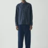 Railroad Stripe Cotton Shirt