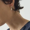 Sally Lacock Sculpted Seed Charm Hoops