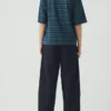 Sculpted Organic Cotton Twill Pants