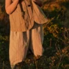 Stripe Cotton Linen Waistcoat