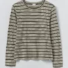 Stripe Crew Neck Tee
