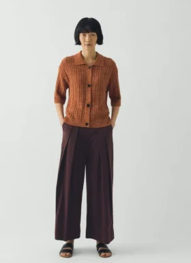 Stripe Fisherman Cotton Pants