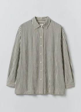 Tablier Stripe Easy Cotton Shirt