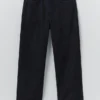 Tapered Indigo Denim Pants