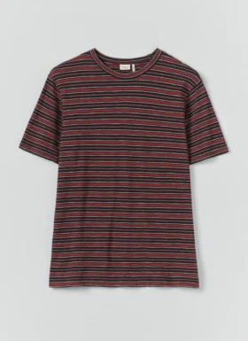 Theo Cotton Stripe Short Sleeve Tee