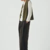 V Neck Wool Cashmere Tank