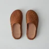 Vibae Roma Leather Woven Mules