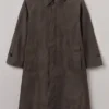 Waxed Cotton Trench Coat
