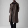 Waxed Cotton Trench Coat