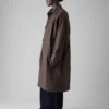 Waxed Cotton Trench Coat