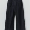 Wide Leg Denim Pants