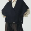 Wool Alpaca Knitted Wrap